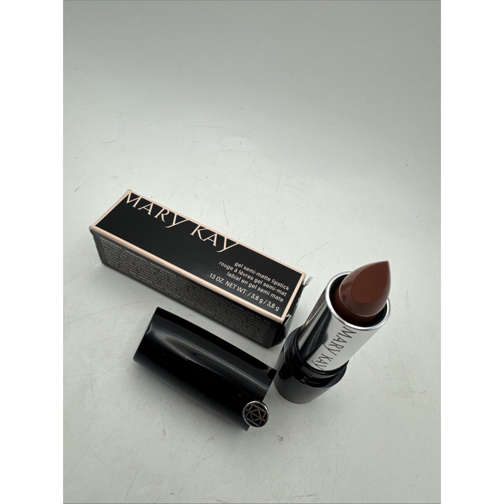 MARY KAY GEL SEMI-MATTE LIPSTICK BLUSH VELVET #157977 FULL SIZE 0.13 OZ. NIB